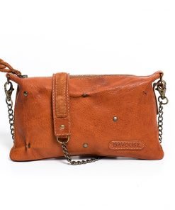 Cognac June bug crossbody classic bag